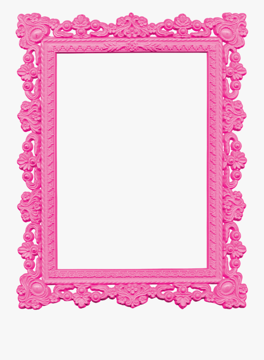 Frame Png Pink Christmas, Transparent Clipart