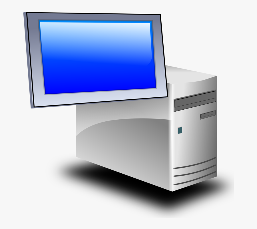 Computer Monitor,desktop Computer,electronic Device - Server Database Png Icon, Transparent Clipart