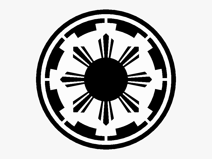 Image Fascist Philippines Emblem - Star Wars Galactic Republic Logo, Transparent Clipart