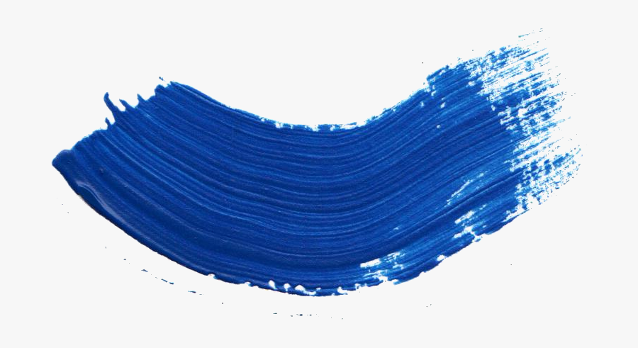 Blue Brush Stroke Png, Transparent Clipart