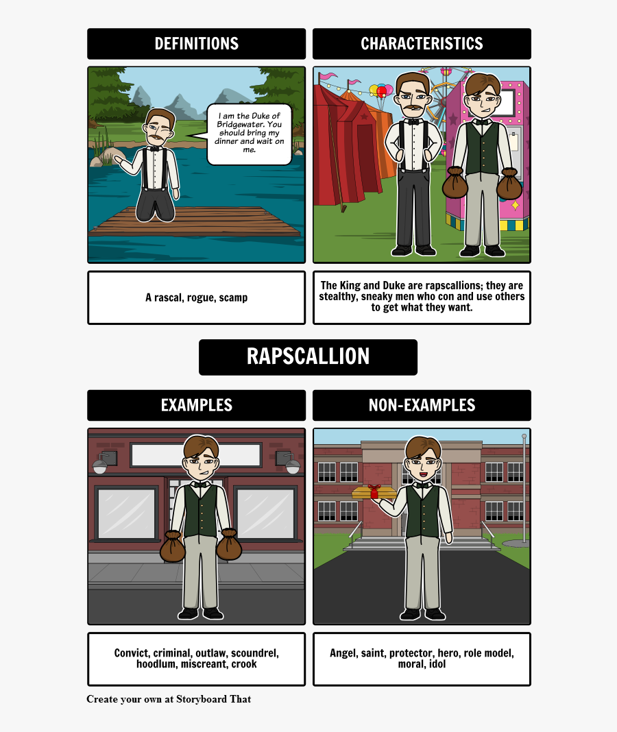 Adventures Of Huckleberry Finn Vocabulary Lesson Plan"
 - Rapscallion Example, Transparent Clipart