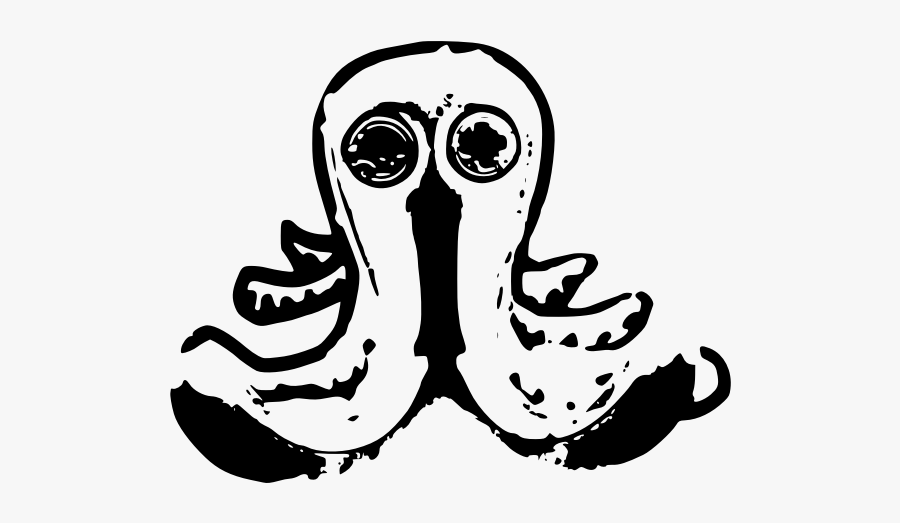 Octopus Outline From Betahaus - Octopus, Transparent Clipart