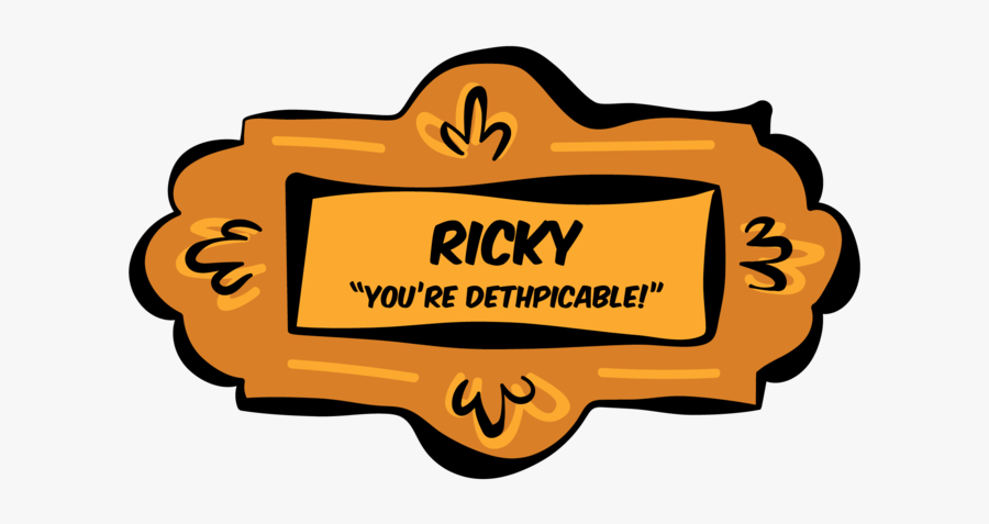 Ricky Sign, Transparent Clipart