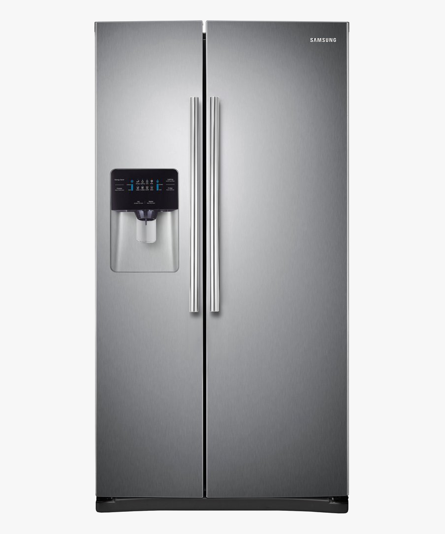 Refrigerator Clipart Double Door - Transparent Samsung Refrigerator Png, Transparent Clipart