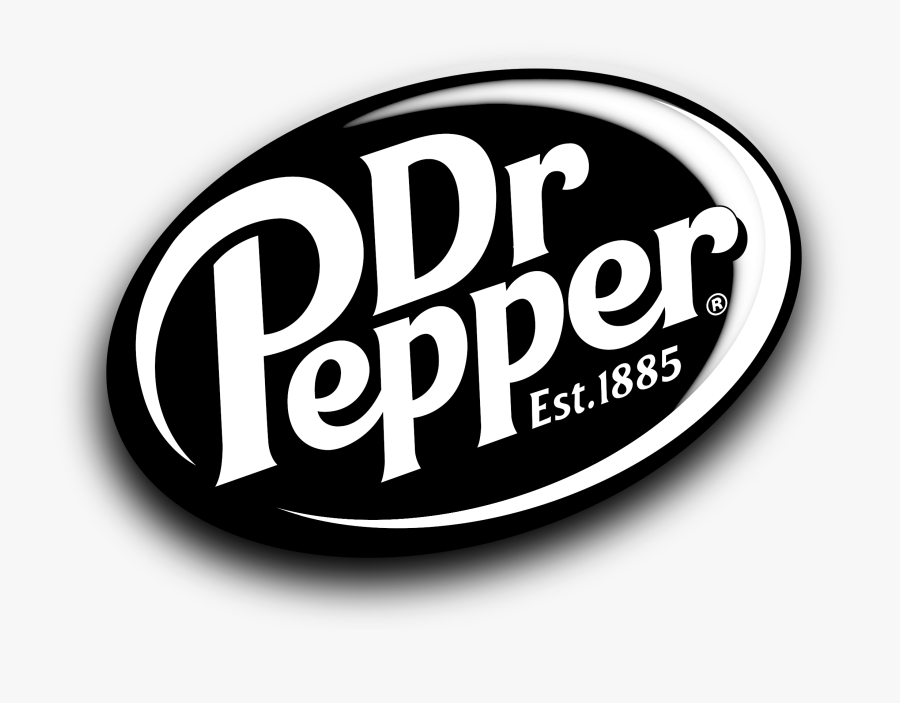 Transparent Dr Clipart - White Dr Pepper Logo Png, Transparent Clipart