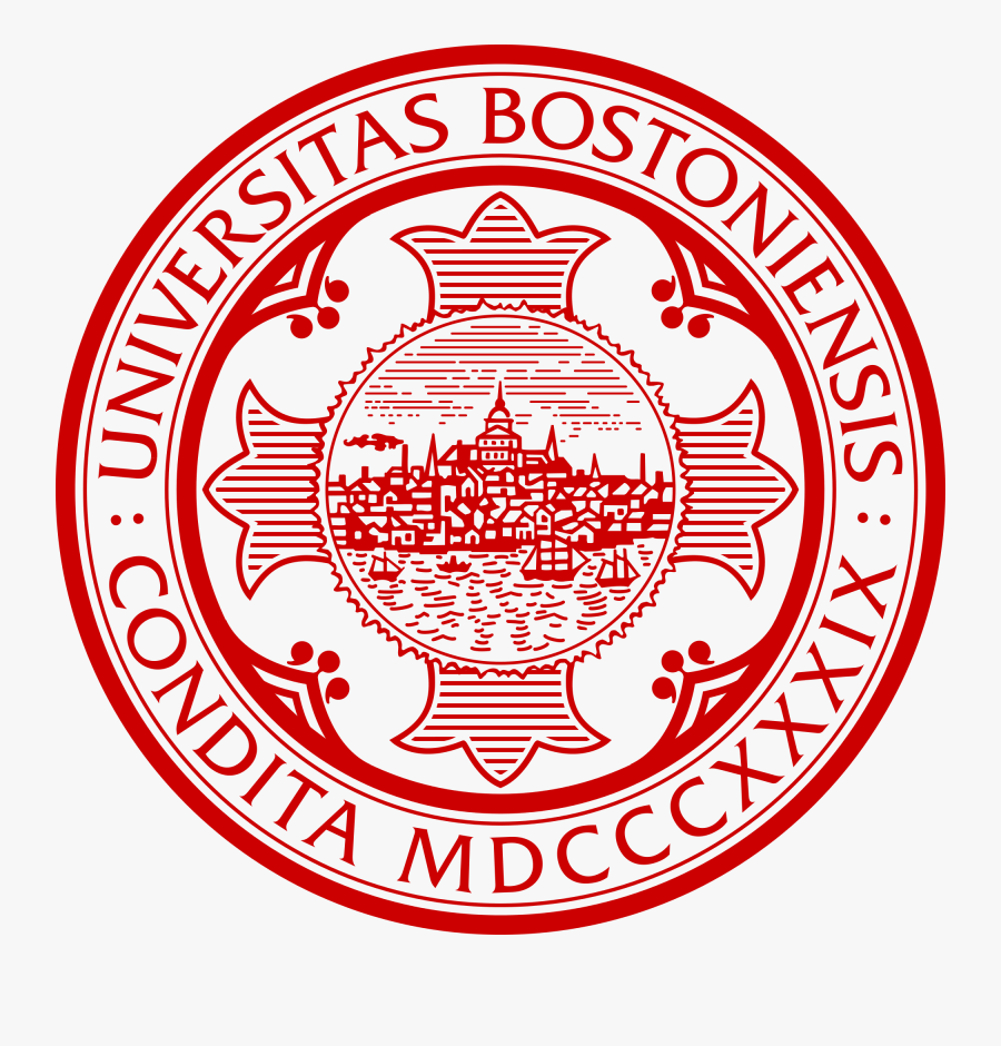 Boston University Logo Png, Transparent Clipart