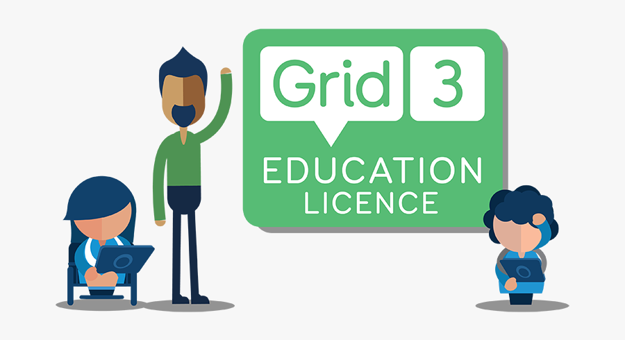 Grid Education Licence Thinksmartbox - Cartoon, Transparent Clipart