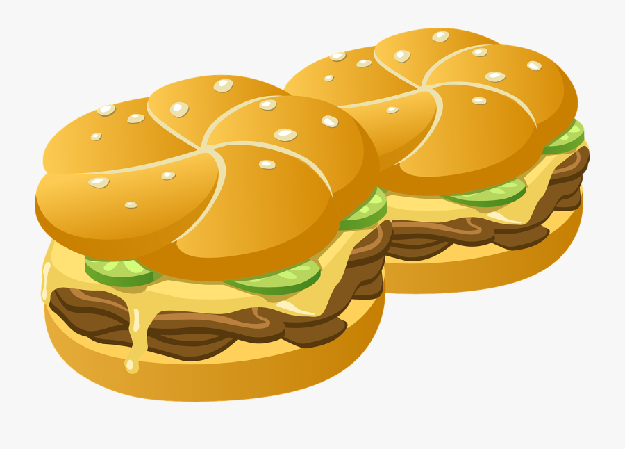Clip Art Burgers Free, Transparent Clipart
