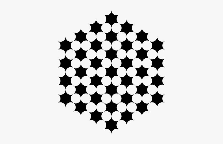 Round Hexagons Circles Png Clip Arts - Single Molecule Science Unsw, Transparent Clipart