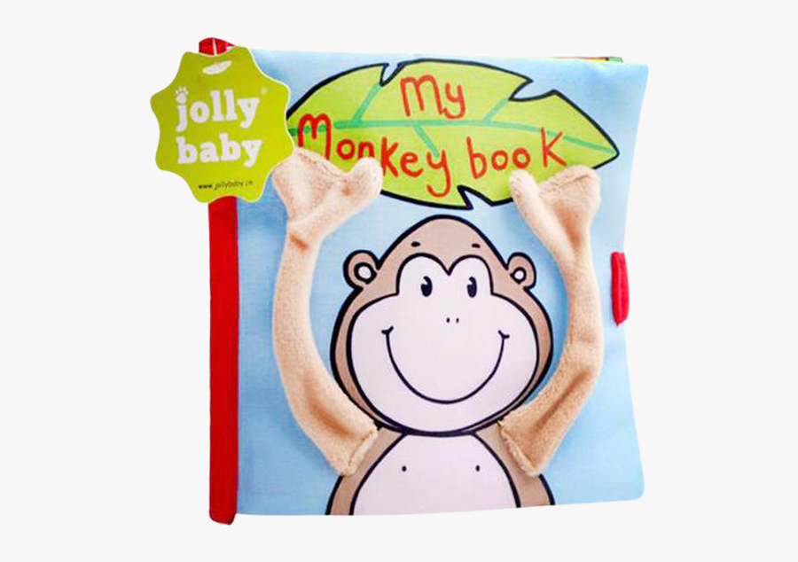 Monkey Baby Book - Infant, Transparent Clipart