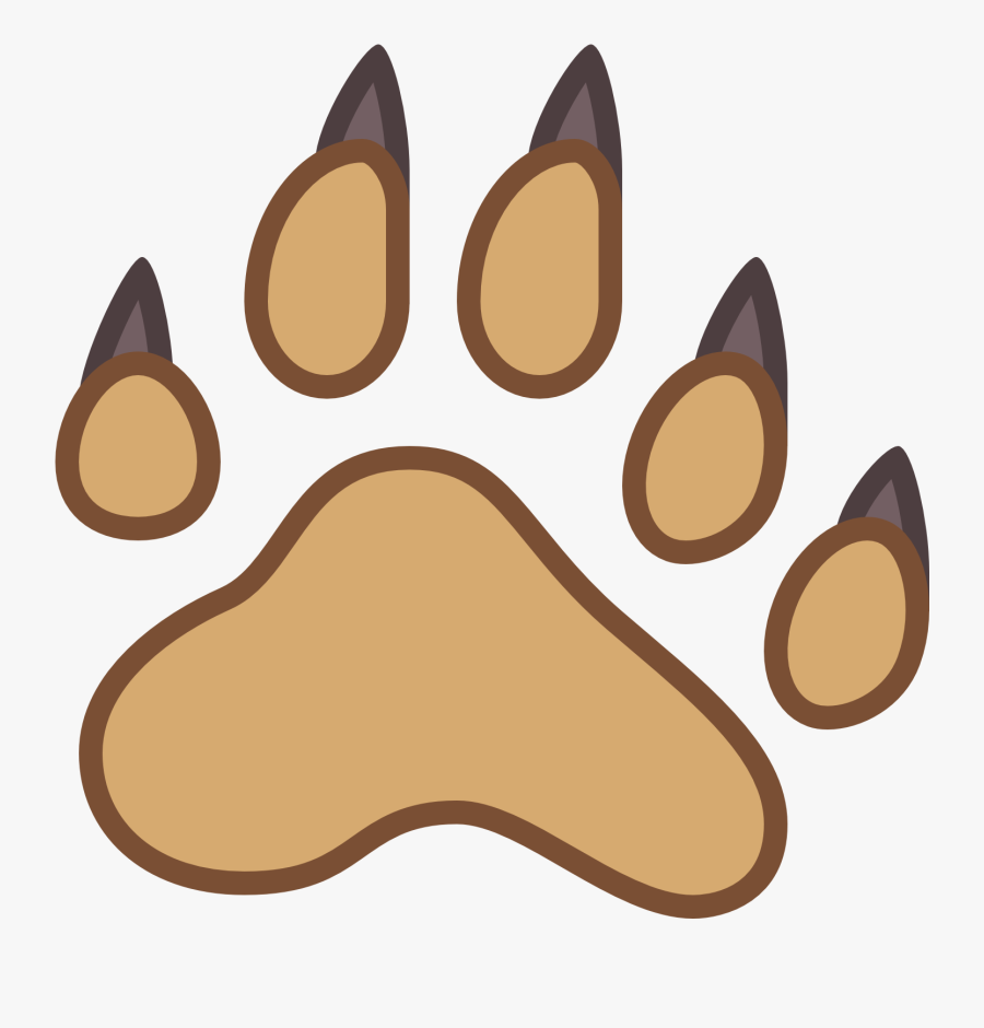 Bear Footprint Group Icon - Icon , Free Transparent Clipart - ClipartKey