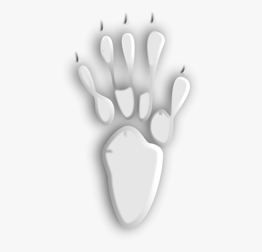 Footprint - Empreinte Patte Cochon D Inde, Transparent Clipart