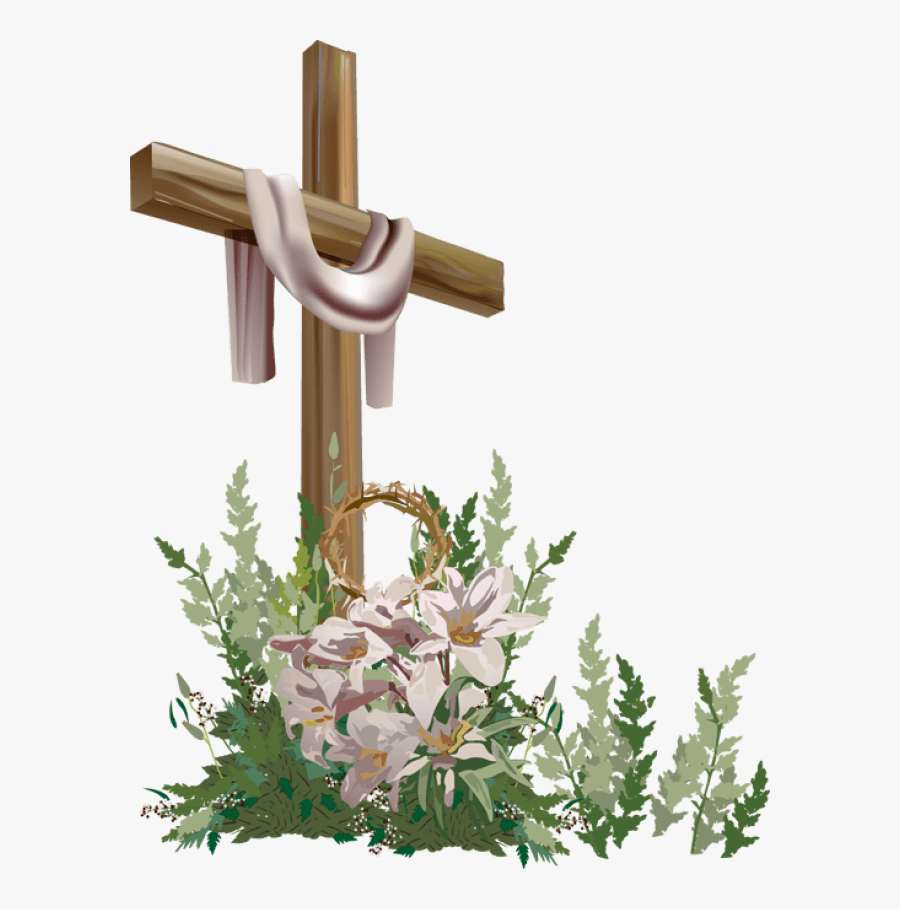 Easter Cross Clipart - Easter Clip Art Religious, Transparent Clipart