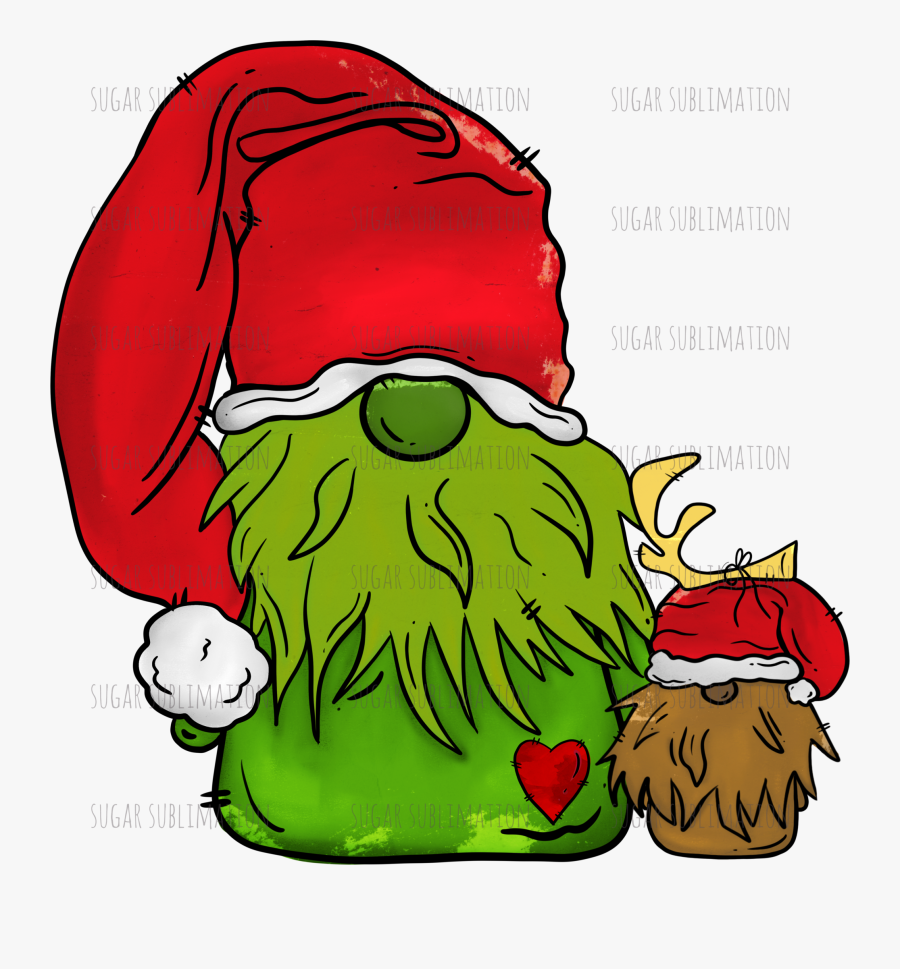 Grinch Gnome , Free Transparent Clipart - ClipartKey