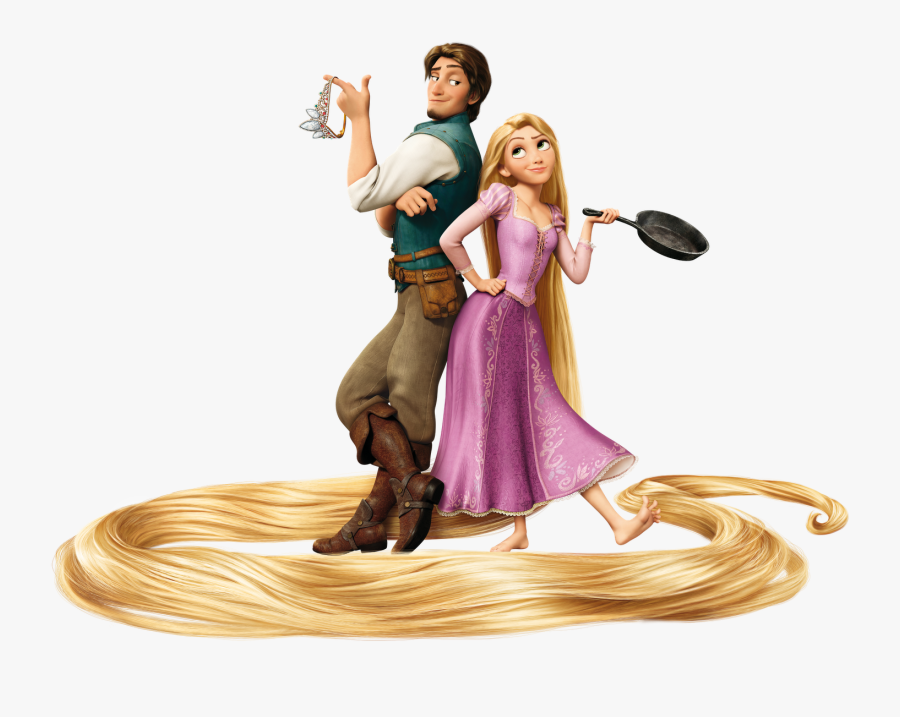 Flynn Rider And Rapunzel Png, Transparent Clipart