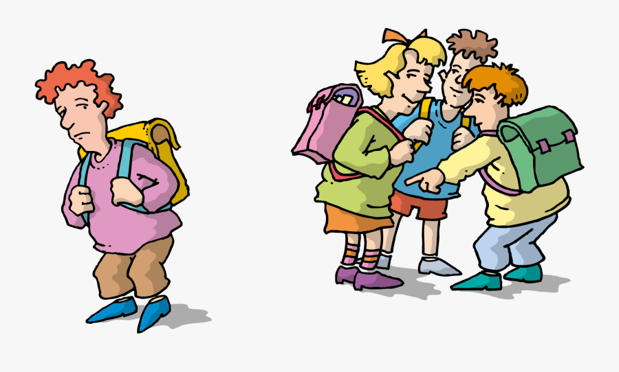 Bullying At School Clipart Svg Library Download Mobbing - Bullying Png, Transparent Clipart