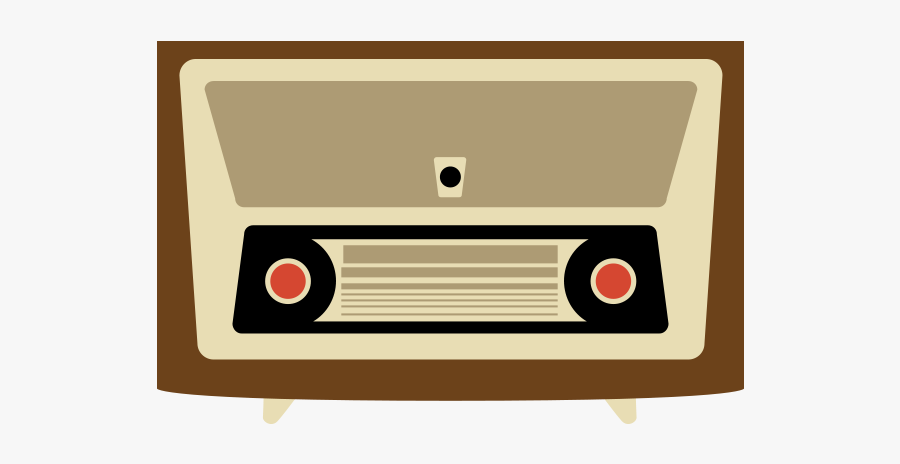 Radio Vector Old - Plywood, Transparent Clipart
