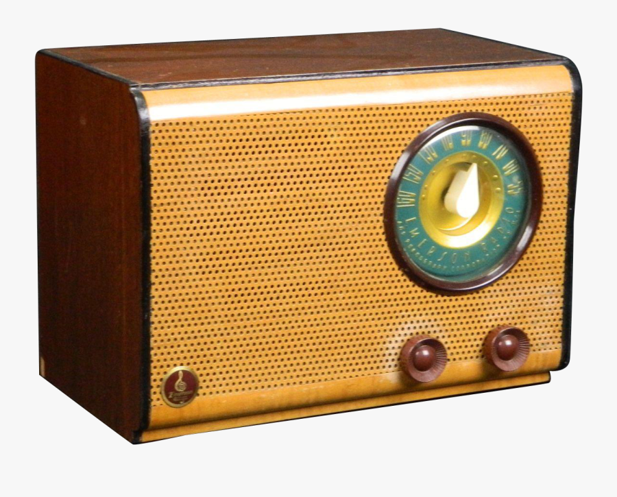 Emerson Radio Model 503, Transparent Clipart