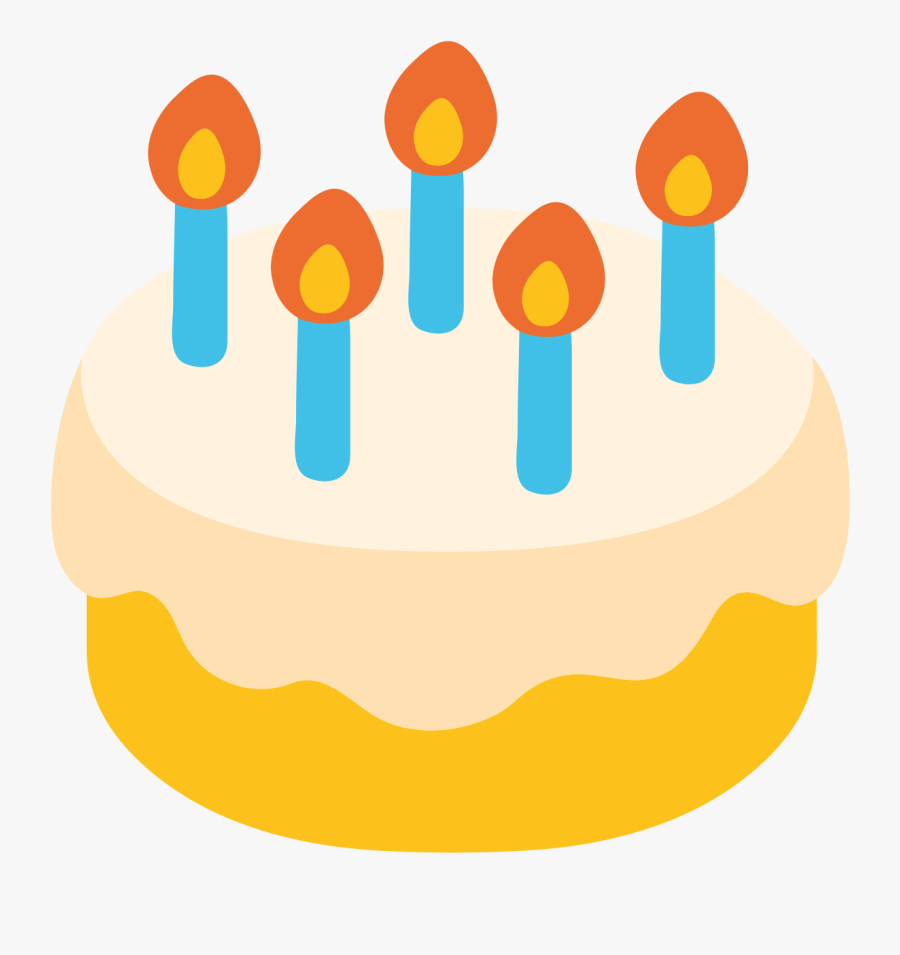 Emoji Clipart Birthday Cake - Cake Emoji Png, Transparent Clipart