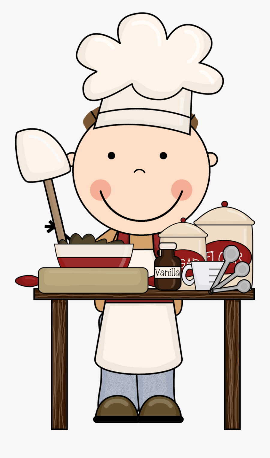 Baking Class Clipart Image - Cooking Clip Art Kids, Transparent Clipart