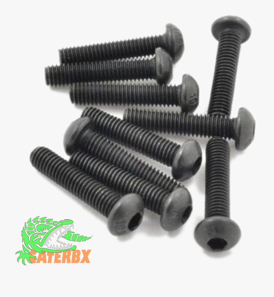 10pc M3 Bolts Or Steel Screws, Transparent Clipart