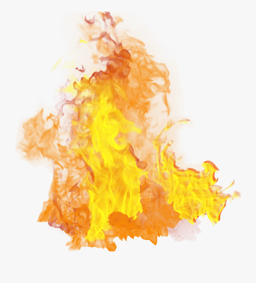 Fire Clipart No Background - Flame Fire Transparent Background, Transparent Clipart