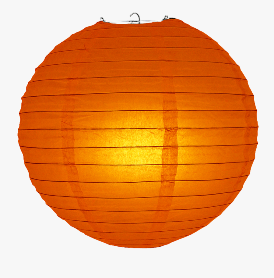 Paper Lantern Png - Orange Paper Lantern Png, Transparent Clipart