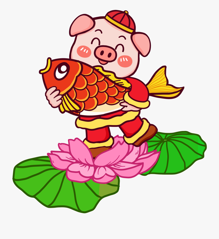 Hand Painted Illustration Chinese Style Lotus Png And - Illustration, Transparent Clipart