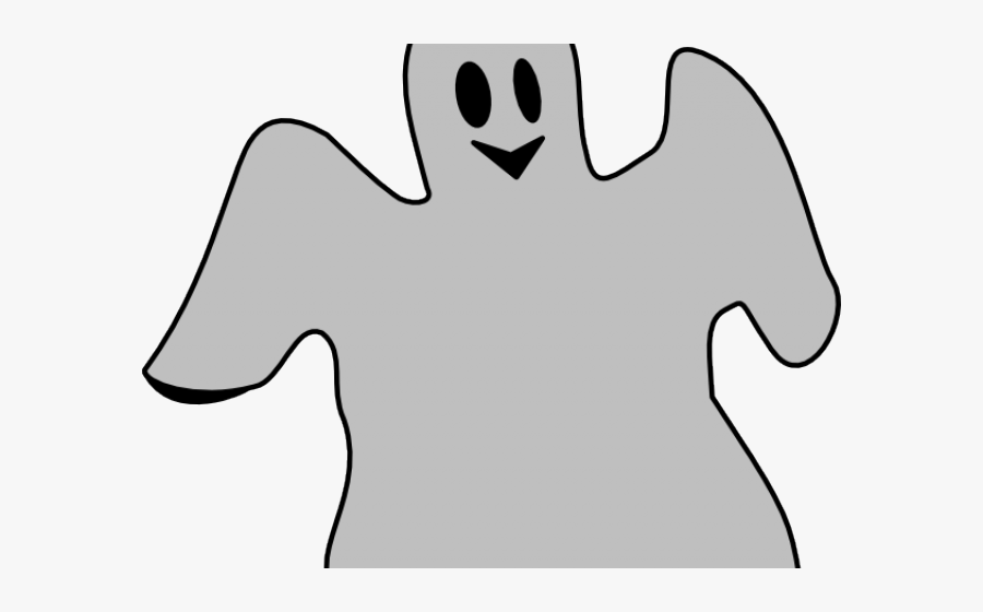 Ghost Clipart Ghost Outline - Transparent Transparent Background Clip Art Ghost Clipart, Transparent Clipart