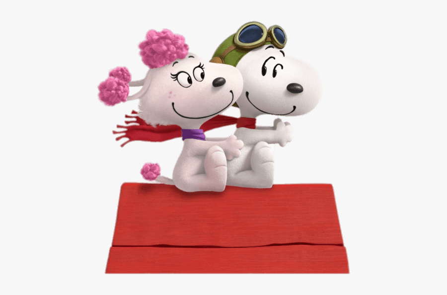 Peanuts Movie Snoopy And Fifi On Dog House - Peanuts Movie Snoopy And Fifi, Transparent Clipart