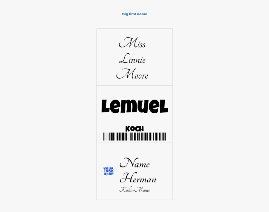 Hello Clipart Name Badge - Printing, Transparent Clipart