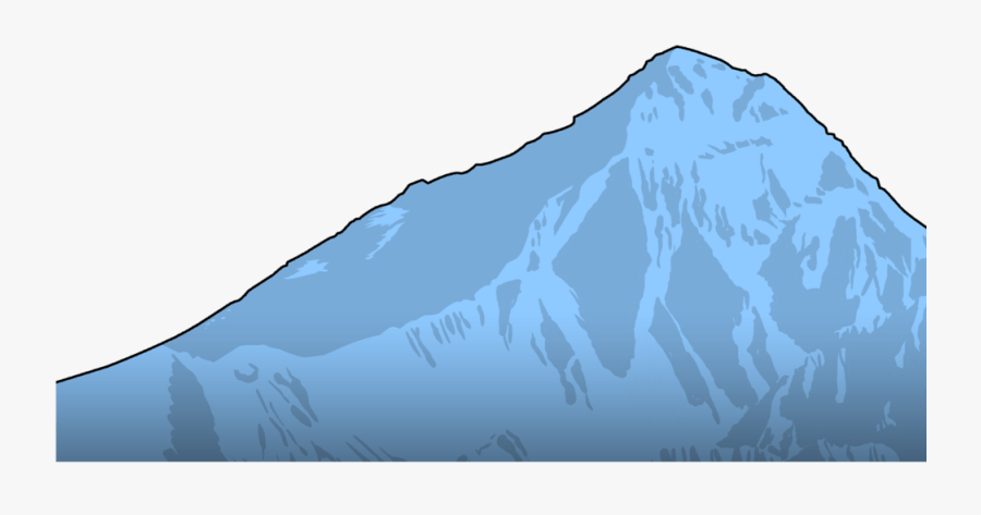 Everest Clipart - Mountain Range Side Clipart, Transparent Clipart