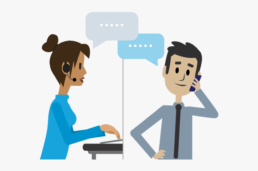 Telephone Conversation Clip Art, Transparent Clipart