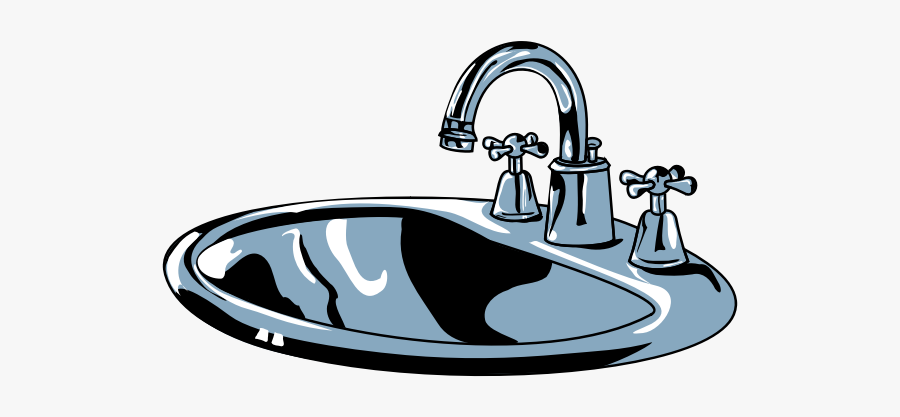 Bathroom Sink Vector Image - Sink Clipart Png, Transparent Clipart