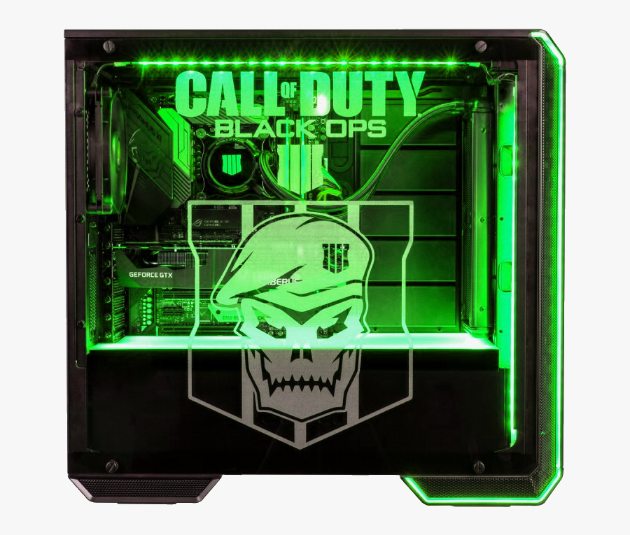 Call Of Duty Gaming Pc - Call Of Duty Black Ops, Transparent Clipart