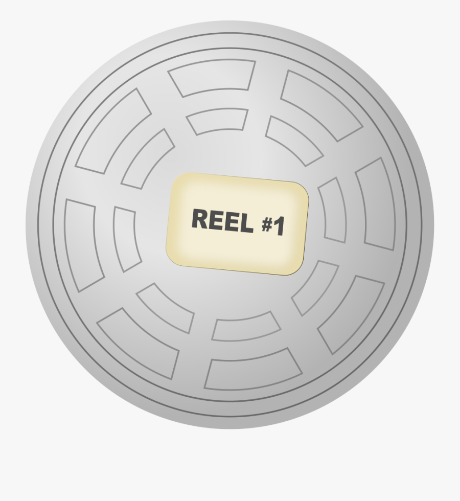 Film Reel Canister, Transparent Clipart