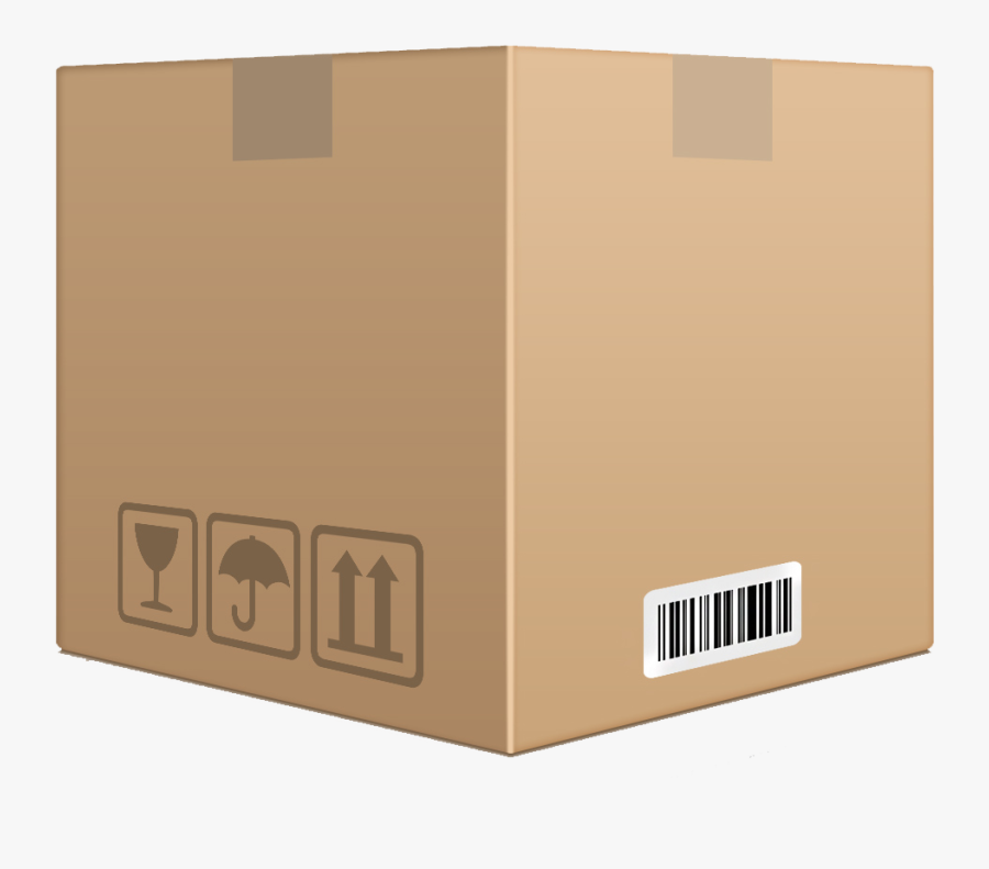 Download Cardboard Box Container Png Transparent Images - Transparent Background Cardboard Box Png, Transparent Clipart