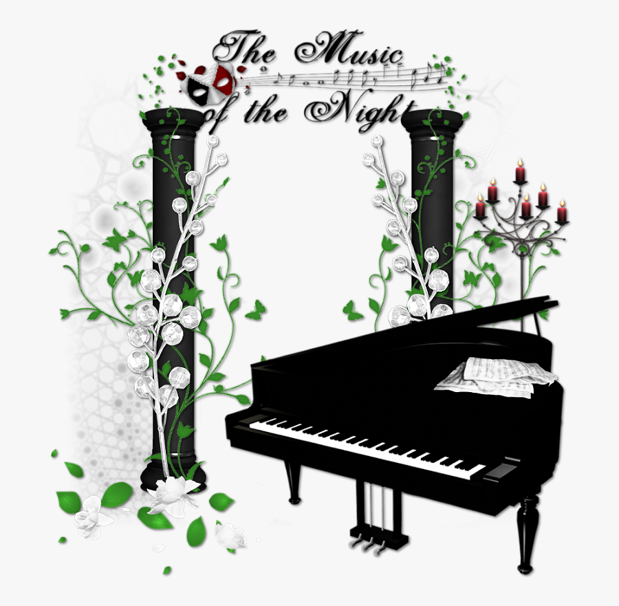 Cluster The Music Of The Night - Png Cluster, Transparent Clipart
