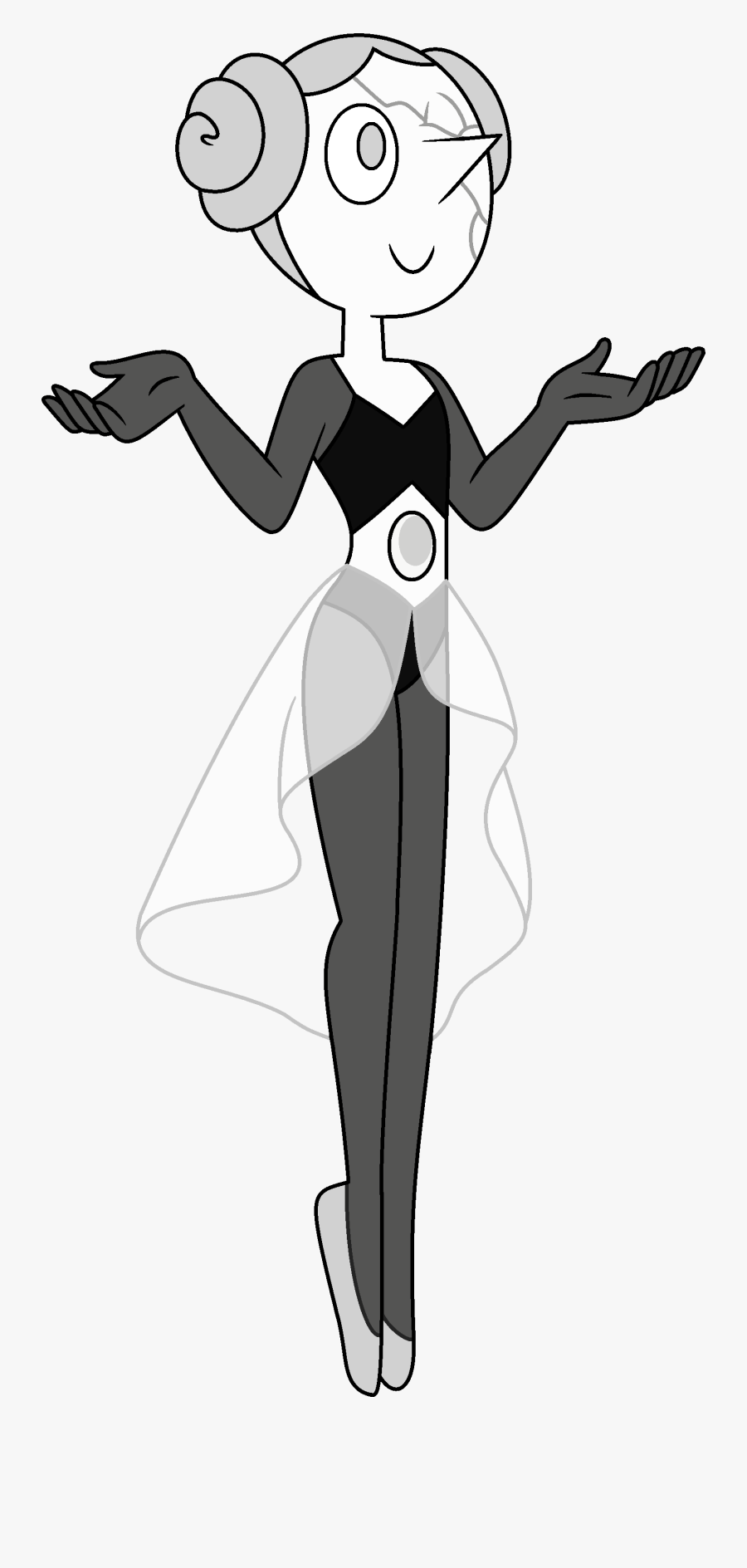 Steven Universe Fanon Wiki - White Diamond's Pearl Steven Universe, Transparent Clipart