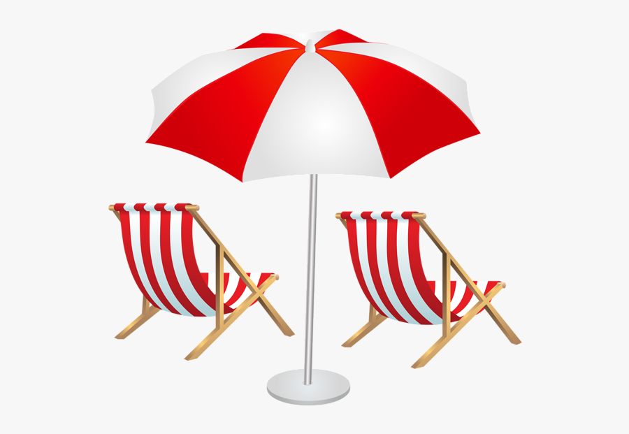 Summer Beach Umbrella Png Photo - Beach Chair And Umbrella Clip Art, Transparent Clipart
