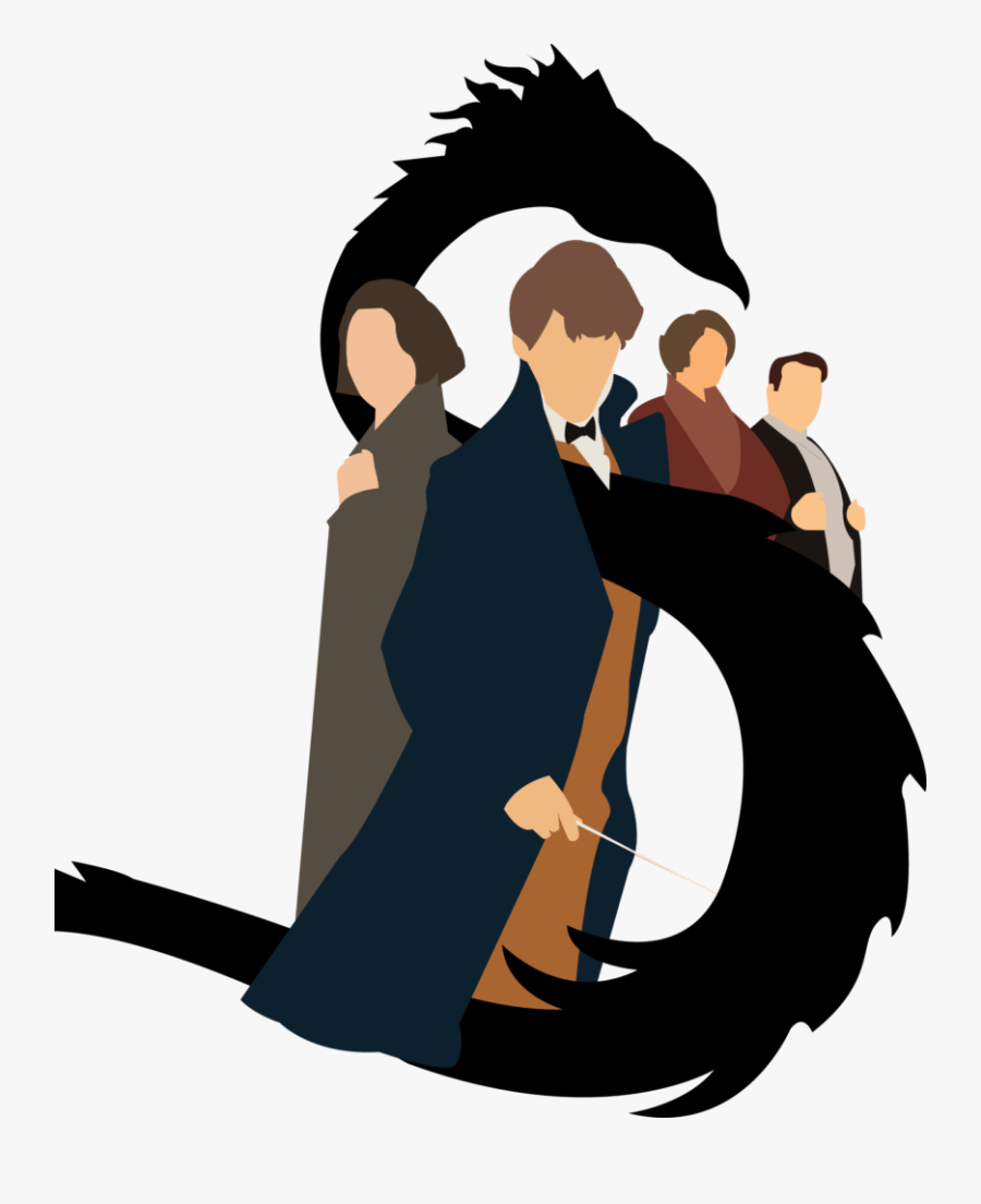 Mitchell Paddy/staff Illustrator - Fantastic Beasts Beasts Cartoon, Transparent Clipart