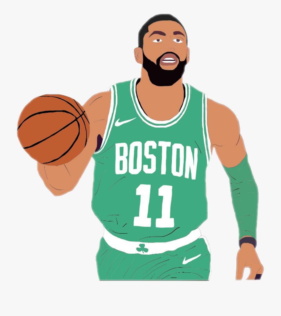 Kyrie Irving Png Celtics Clipart , Png Download - Kyrie Irving Celtics Drawing, Transparent Clipart