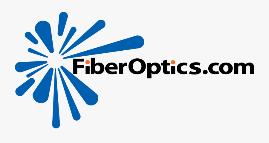 Fiber Optics Logo, Transparent Clipart