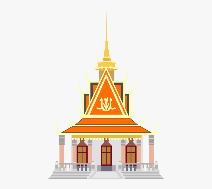 Building,facade,landmark - Pagoda Png, Transparent Clipart