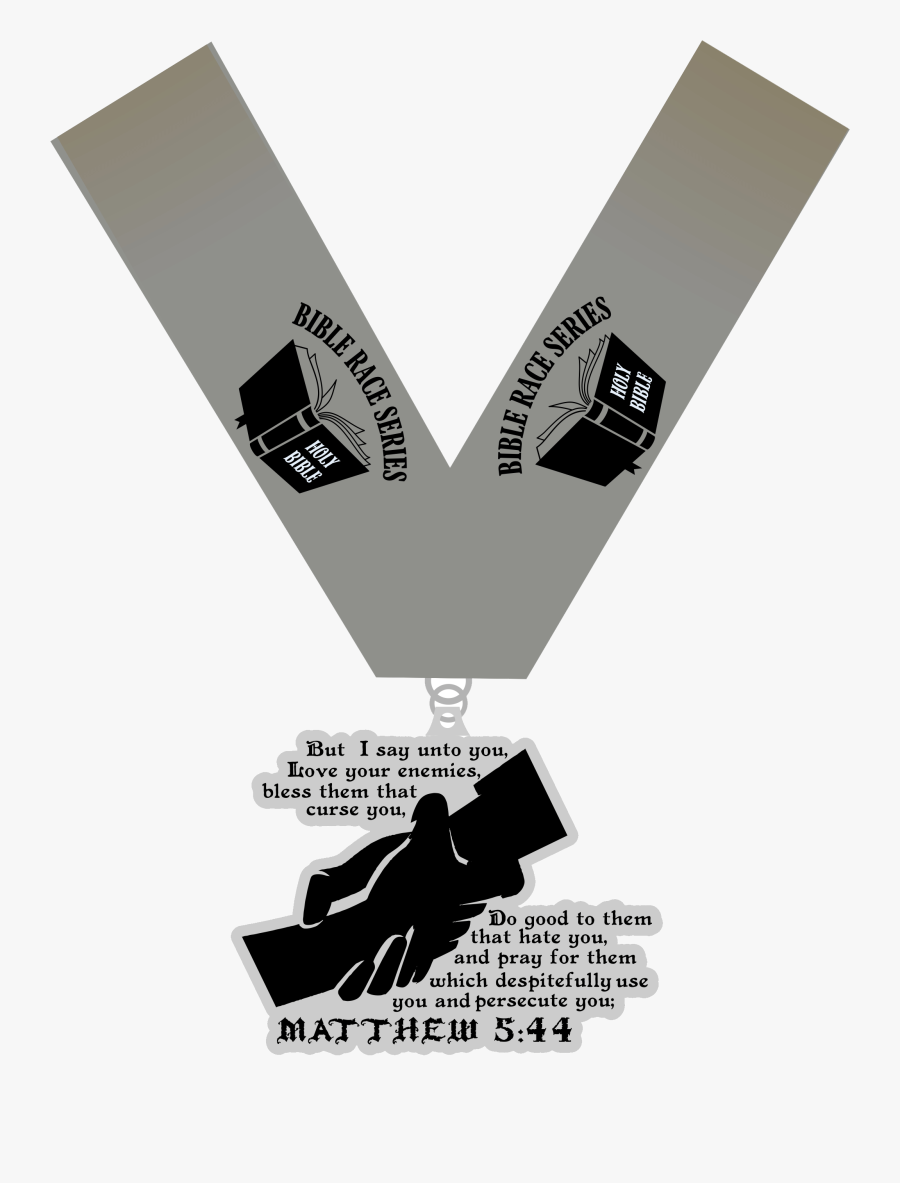 Love Your Enemies 1 Mile 5k 10k 13.1 26.2 Houston Medal, Transparent Clipart