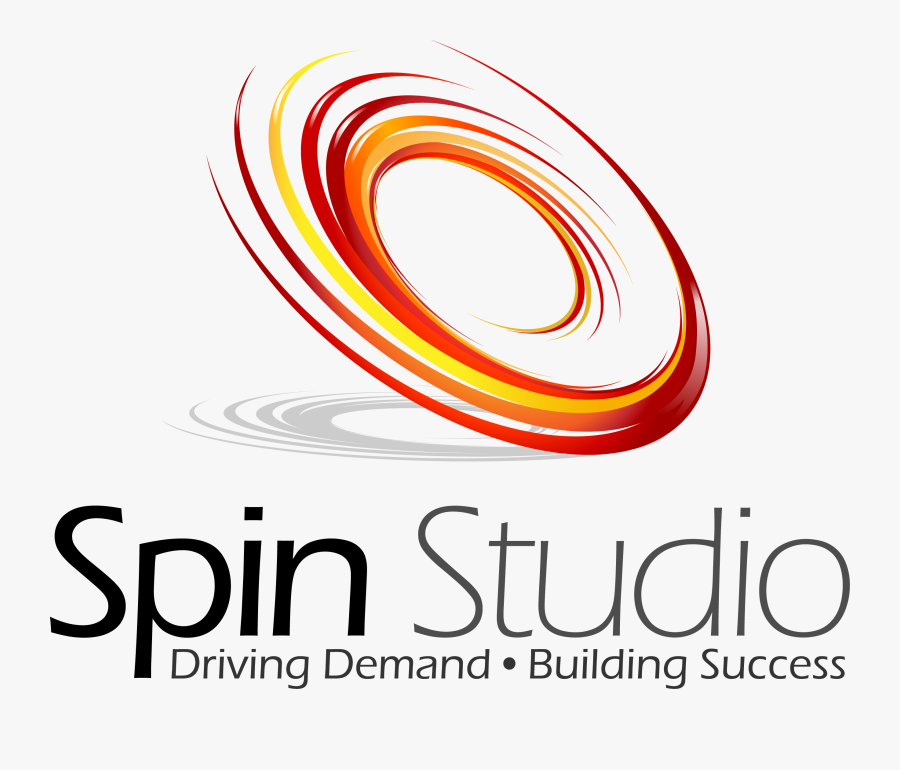 Spin Design Logo, Transparent Clipart