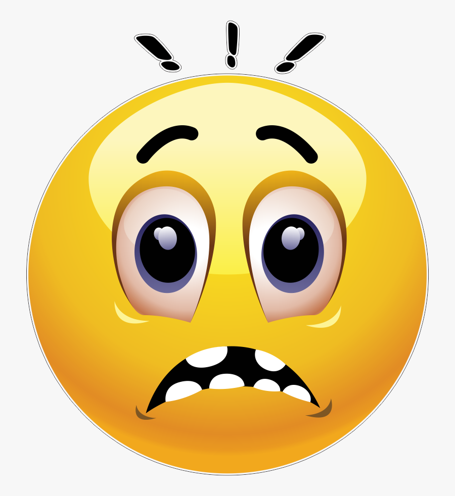 Scared Face Emoji Clip Art