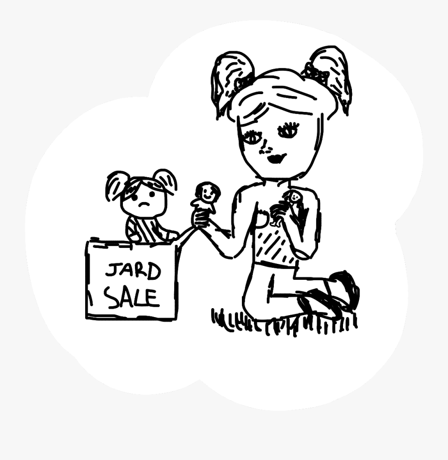 One Vote Equals One Prayer For The Sad Doll Too Be - Cartoon, Transparent Clipart