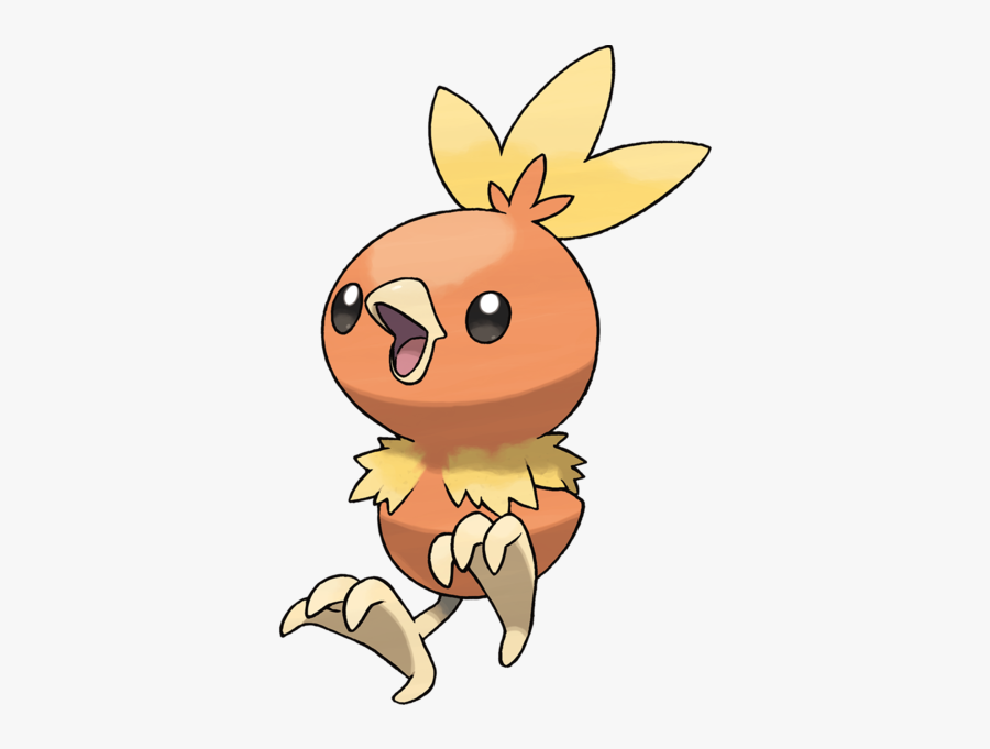 Fire Bird Pokemon Starter, Transparent Clipart