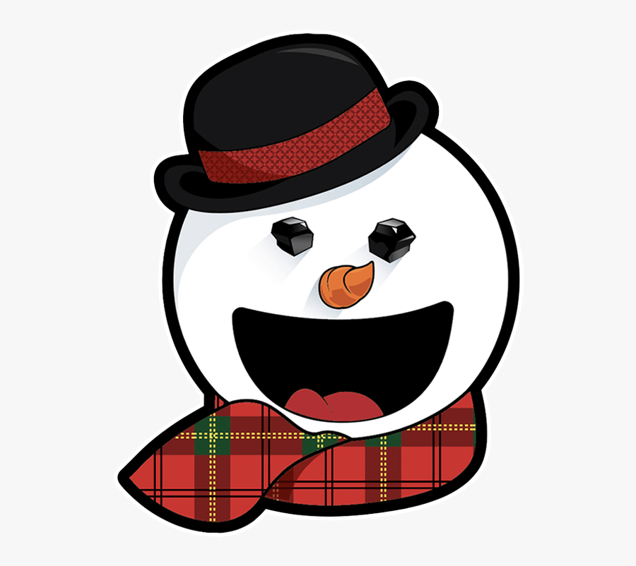 Singing Snowmen - Snowman In Kilt Png Transparent, Transparent Clipart